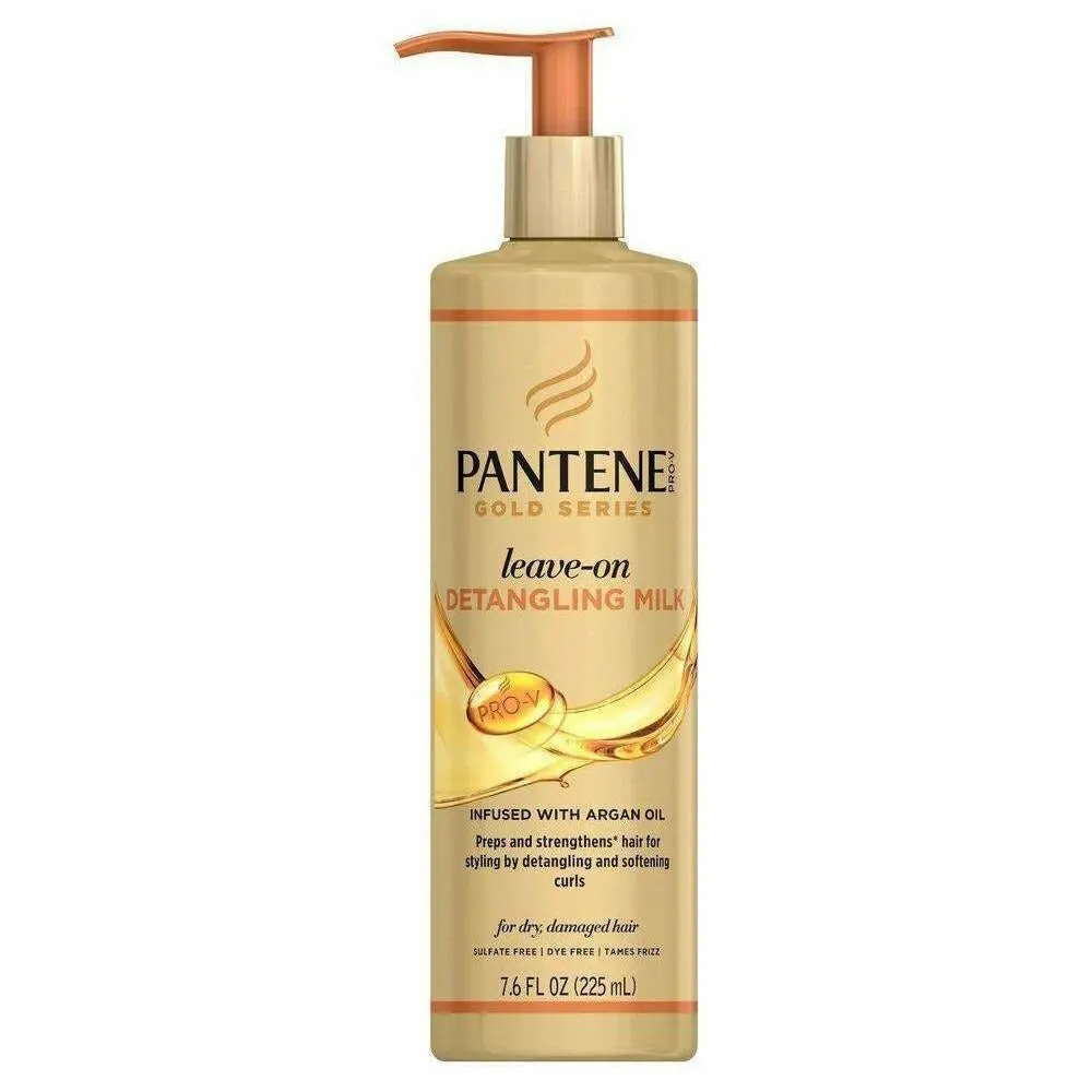 Pantene: Gold Series Leave-On Detangling Milk 7.6Oz 1