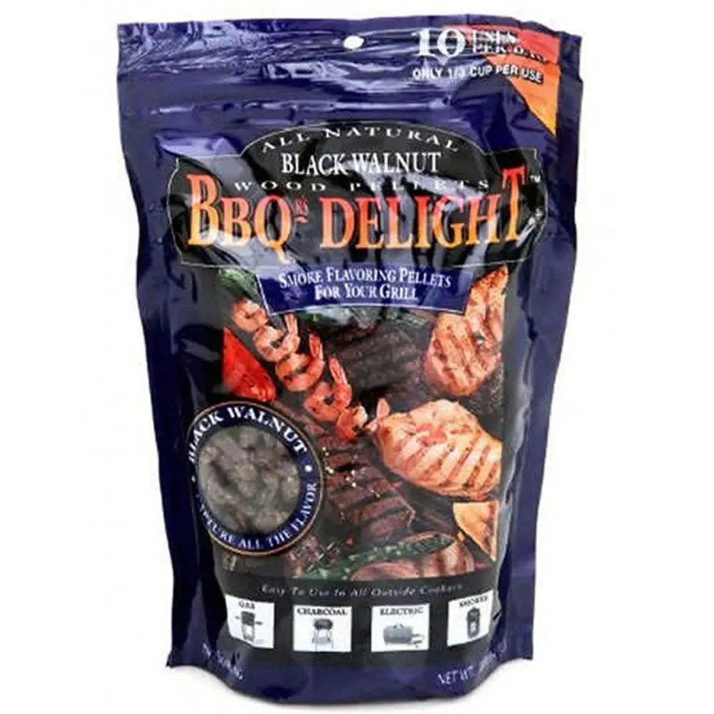 Bbqr's Delight Black Walnut Cooking Pellets 1Lb Grilling Smoking All Natural 1