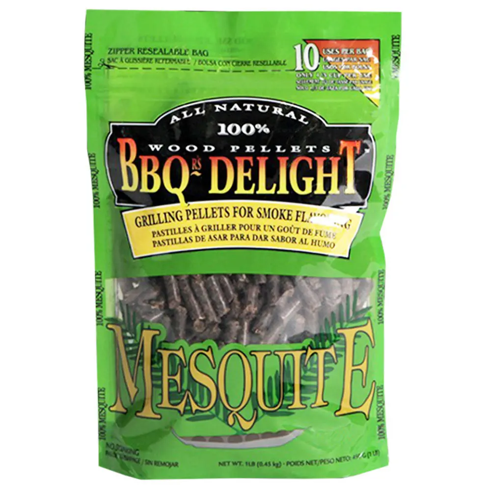 Bbqr's Delight Mesquite Pellet Blend 1Lb Grilling Smoking Pellets All Natural 1
