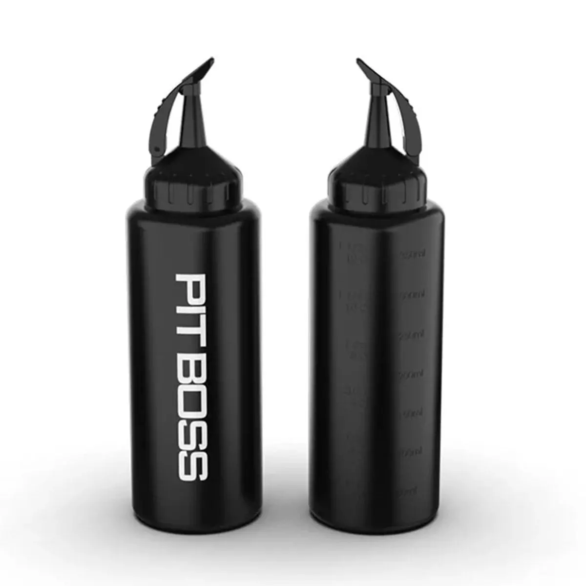 12 Ounce Condiment Squeeze Bottles With Locking Cap Pit Boss 40996 Pack Of Two 1