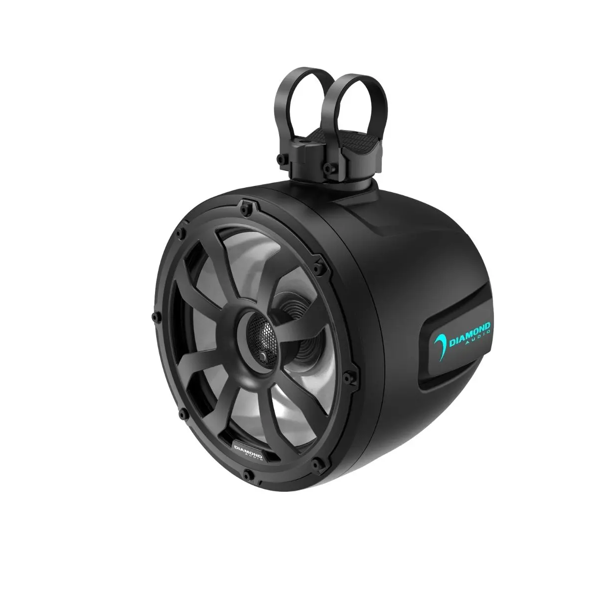 Diamond Audio 8 Inch 2-Way Speaker Pod Pair 350 Watts Power Max 4 Ohm Pod8f4b 1