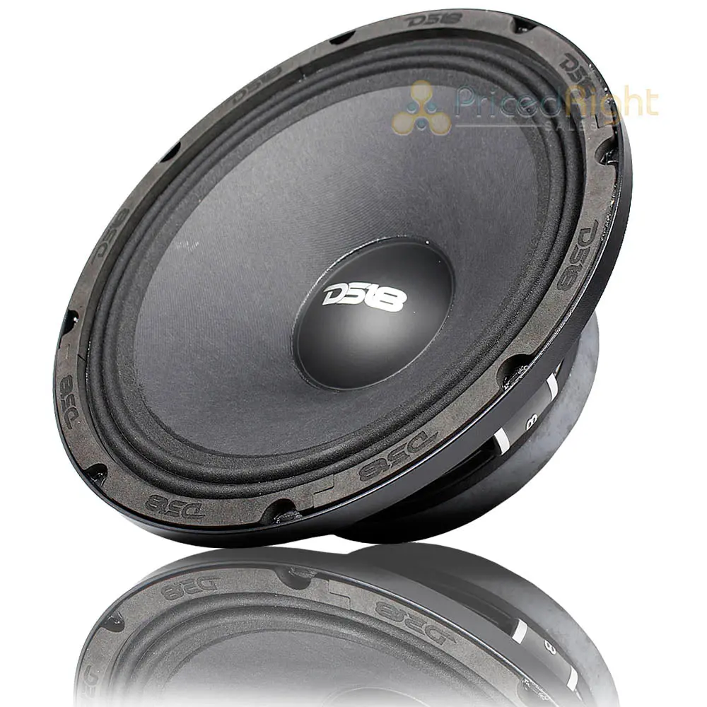 Ds18 12" Mid Range Speaker 1200 Watts Max 8 Ohm Car Audio Pro-Fu12.8 Single 1