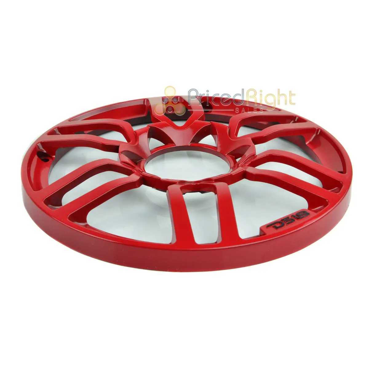 Ds18 Pro Universal 6.5" Inch Plastic Speaker Grill Cover Red Set Of 2 1