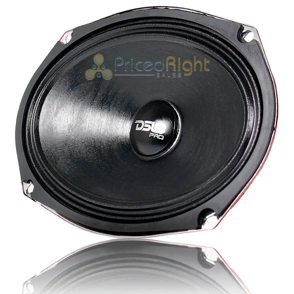 Ds18 6X9" Midrange Speaker 500 Watts 2 Ohm Water Resistant Motorcycle Pro-Sm69.2 1