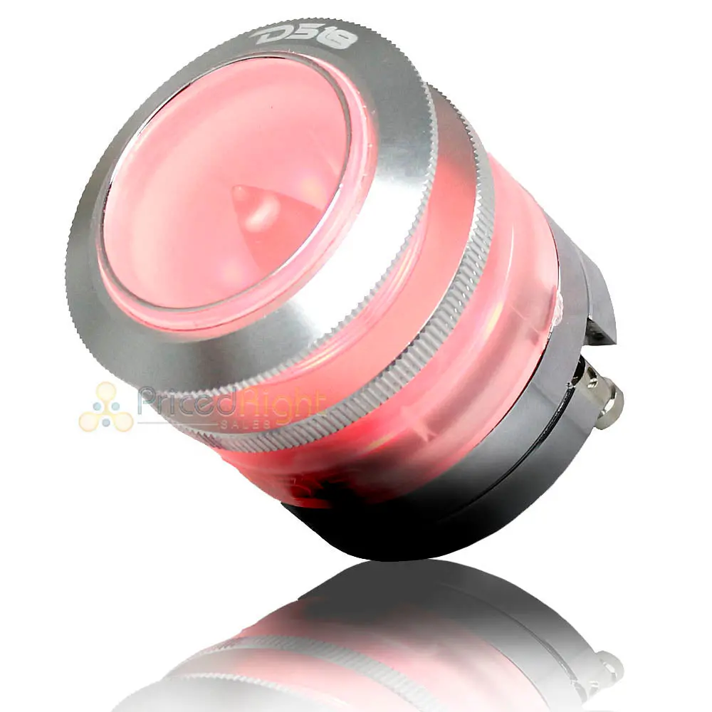 Ds18 2.3" Neodymium Super Bullet Tweeter Rgb Led 200 Watts 4 Ohm Pro-Tw7l Single 1