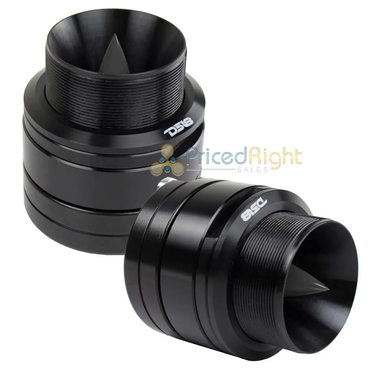 2 Ds18 Pro-Tw820 1" Aluminum Super Bullet Tweeters 4 Ohm 200 Watts Max Pair 1