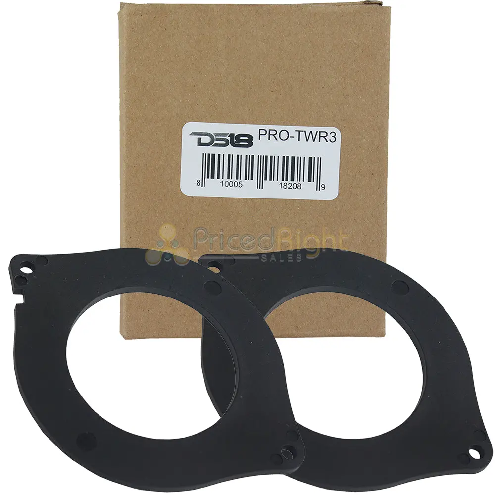 Ds18 3" Inch Tweeter Spacer Adapter For 2016-2019 Jeep Dodge Chrysler Pro-Twr3 1