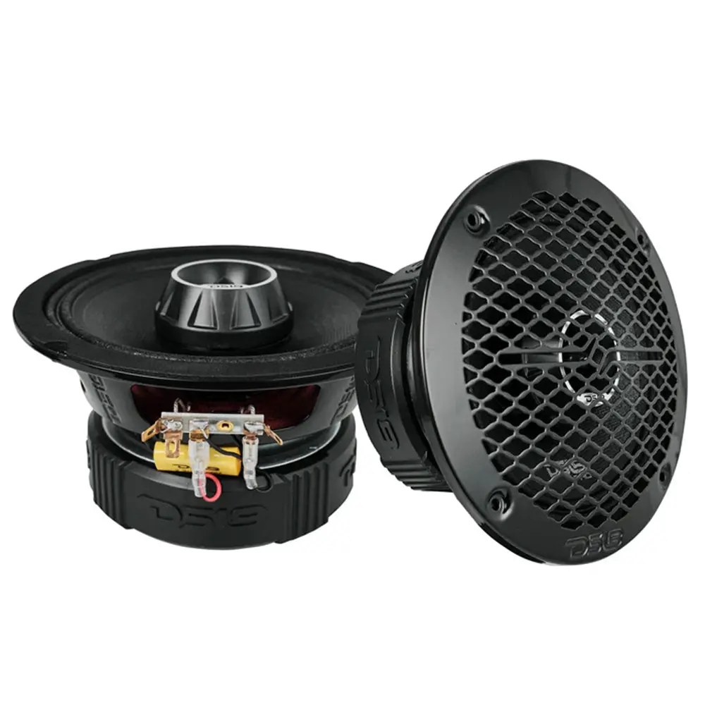 Ds18 Pro-Zt6 6.5" Midrange Speaker Built In Tweeter 450 Watts Max 4 Ohm 2 Pack 1