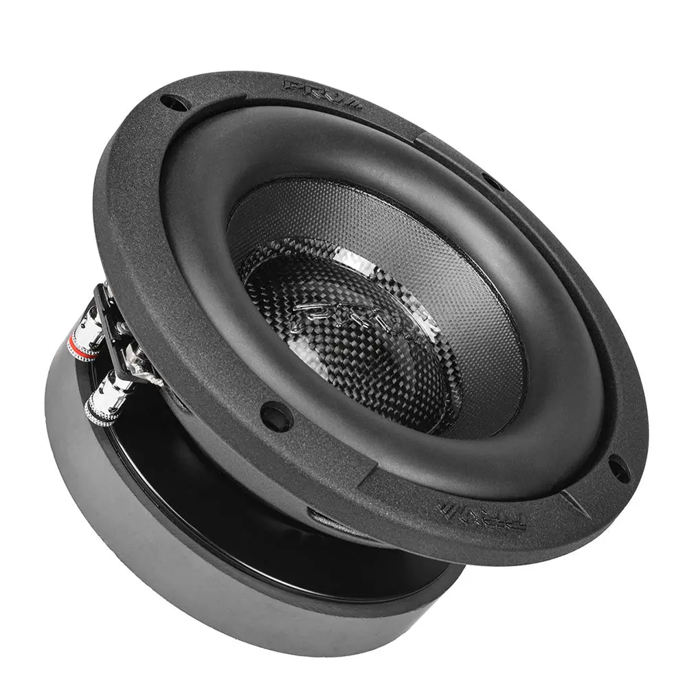 Prv 6.5" Subwoofer 300W Rms 600W Peak Dual 4 Ohm Compact Design Rs65-Subd4 1