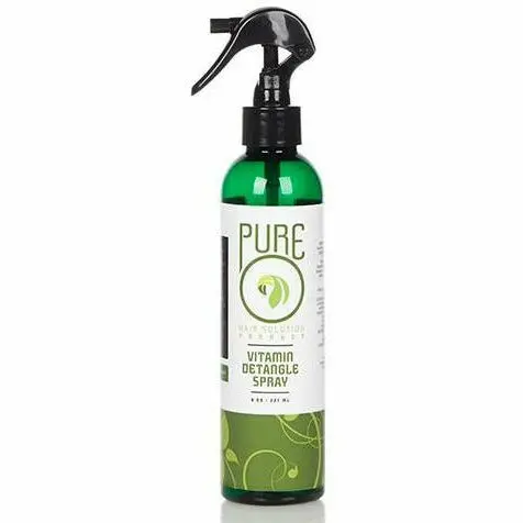 Pure O Hair Solutions: Vitamin Detangle Spray 8Oz 1