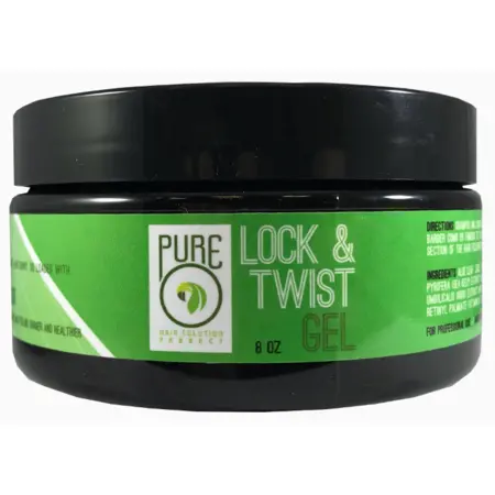 Pure O Hair Solutions: Lock & Twist Gel 8Oz 1