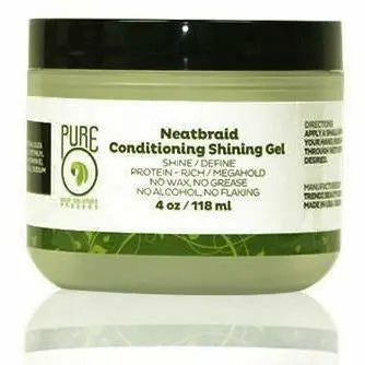 Pure O Hair Solutions: Neatbraid Conditioning Shining Gel 1