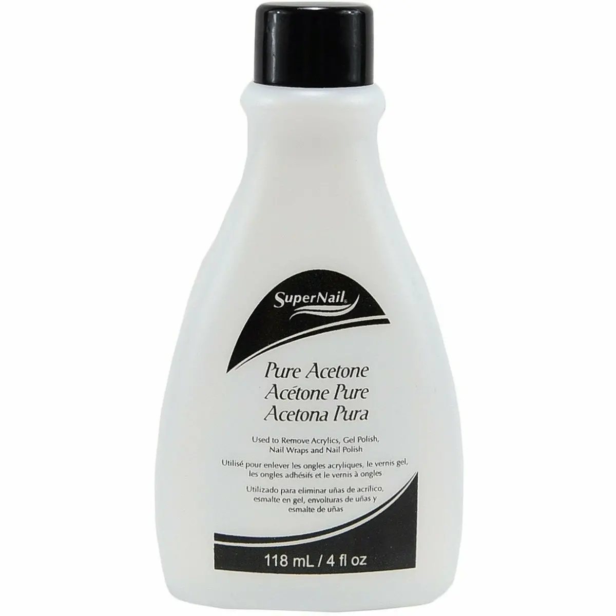 Super Nail: Pure Acetone Polish Remover 4Oz 1