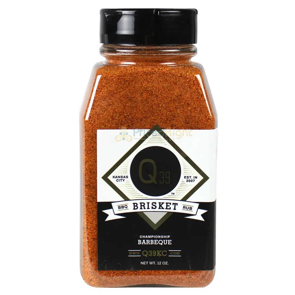 Q39 Brisket Dry Rub Balanced Blend Of Spice & Sweet Gluten Free No Msg 11 Oz 1