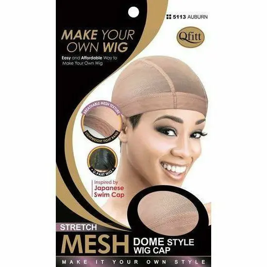 Qfitt: Stretch Mesh Dome Style Wig Cap 2