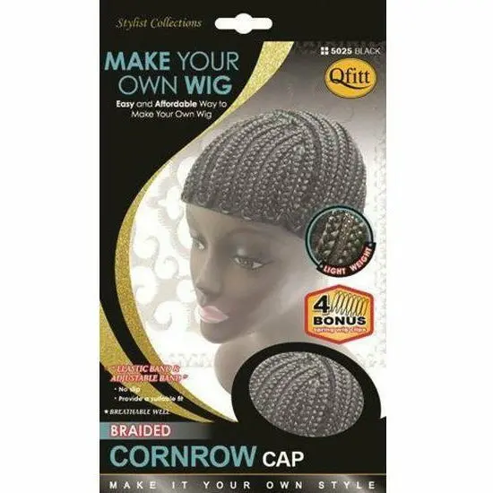 Qfitt: Braided Cornrow Cap #5025 1
