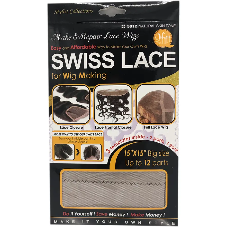 Qfitt: #5012 Swiss Lace For Wig Making 1