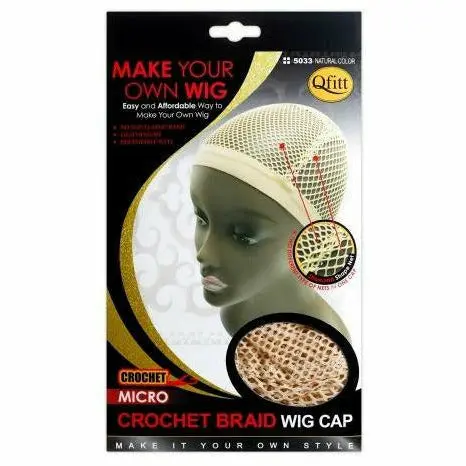 Qfitt: Micro Crochet Braid Wig Cap 1