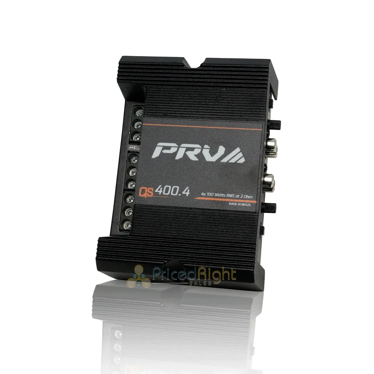 Prv Audio Qs400.4 2 Ohm Mini Compact 4 Channel Full Range Class D Amplifier 1