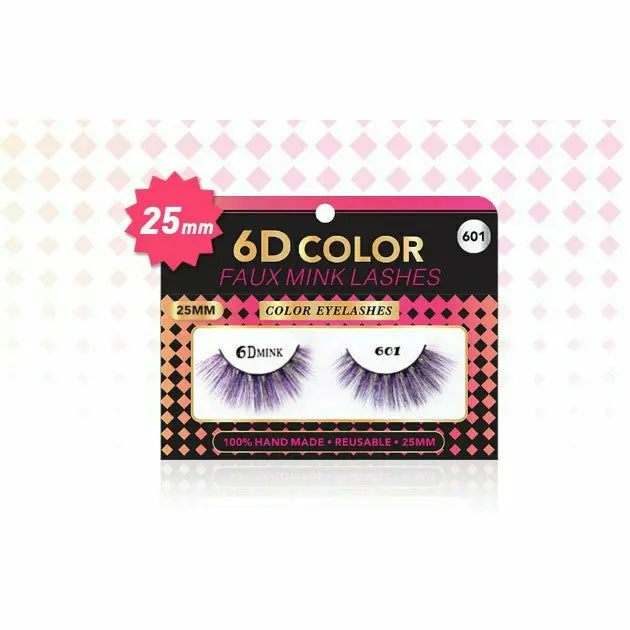 R&B Collection: 6D Color Faux Mink Lashes 1