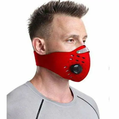 Sport Breathing Washable 2 Valves Face Masks 1