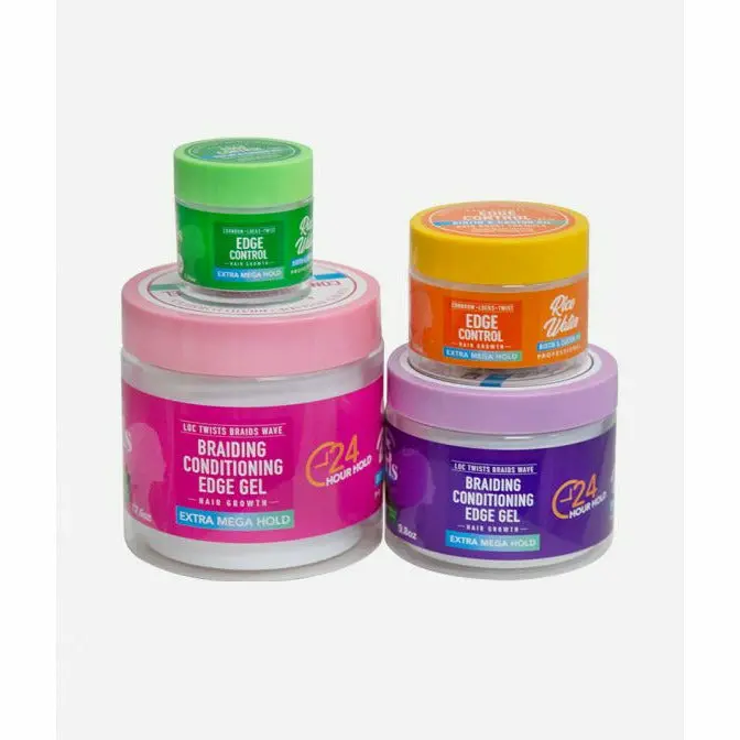 The Girls: Hair Growth Edge Control With Rice Water, Biotin, & Castor Oil 1