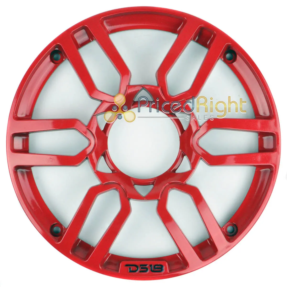 Ds18 Pro Universal 8 Inch Plastic Speaker Grill Cover Red Set Of 2 1