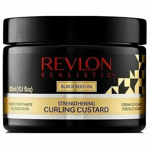 Revlon: Realistic Black Seed Oil Strengthening Curling Custard 10.1Oz 1