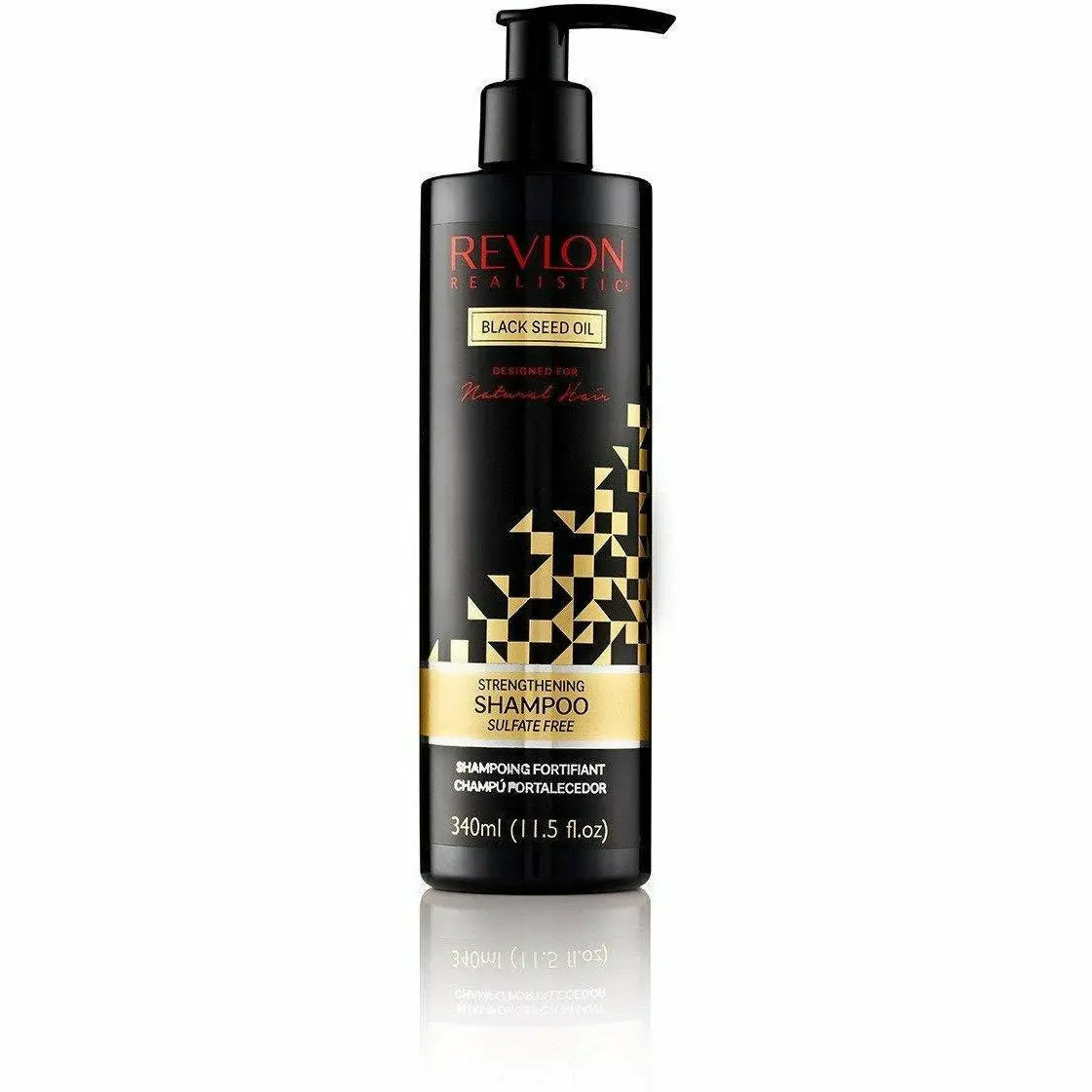 Revlon: Realistic Black Seed Oil Strengthening Shampoo 11.5Oz 1