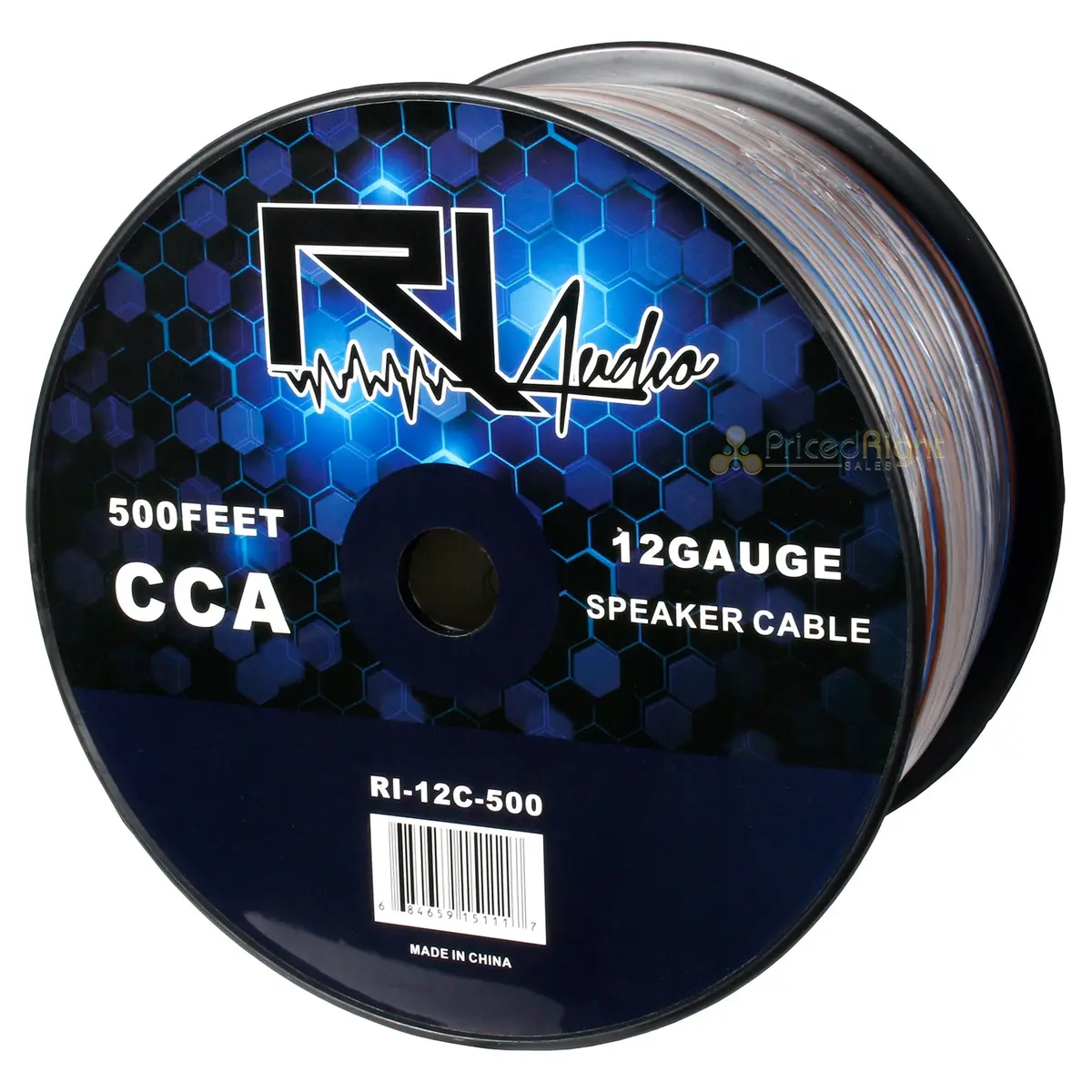 12 Gauge Speaker Wire Cca Car Audio Home Theater 500 Ft Spool Flexible Ri Audio 1