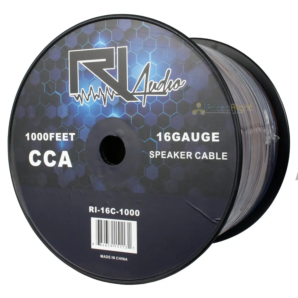 16 Gauge Speaker Wire Cca Car Audio Home Theater 1000 Ft Spool Flexible Ri Audio 1