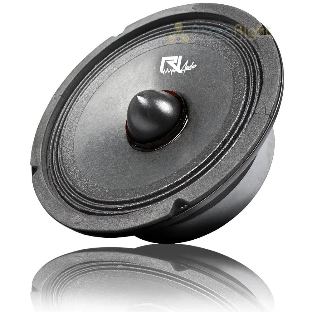 Ri Audio 6.5" Midrange Bullet Speaker 360W Peak Power 180W Rms 4 Ohm Car Audio 1