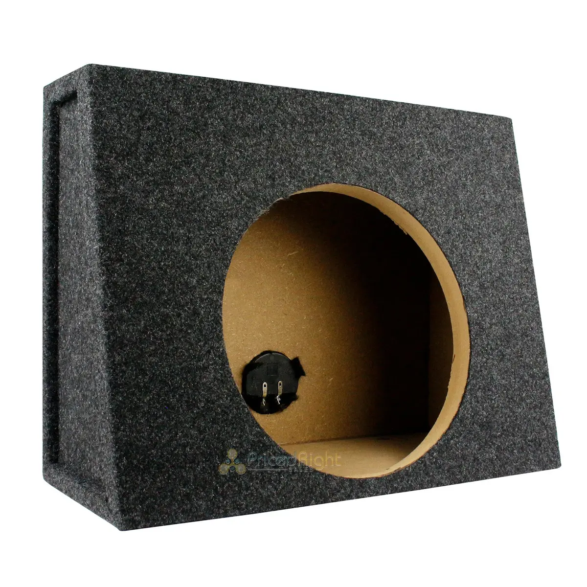 Ported Vented 12" Subwoofer Truck Box Enclosure Single Sub Ri Audio 1" Mdf Face 1