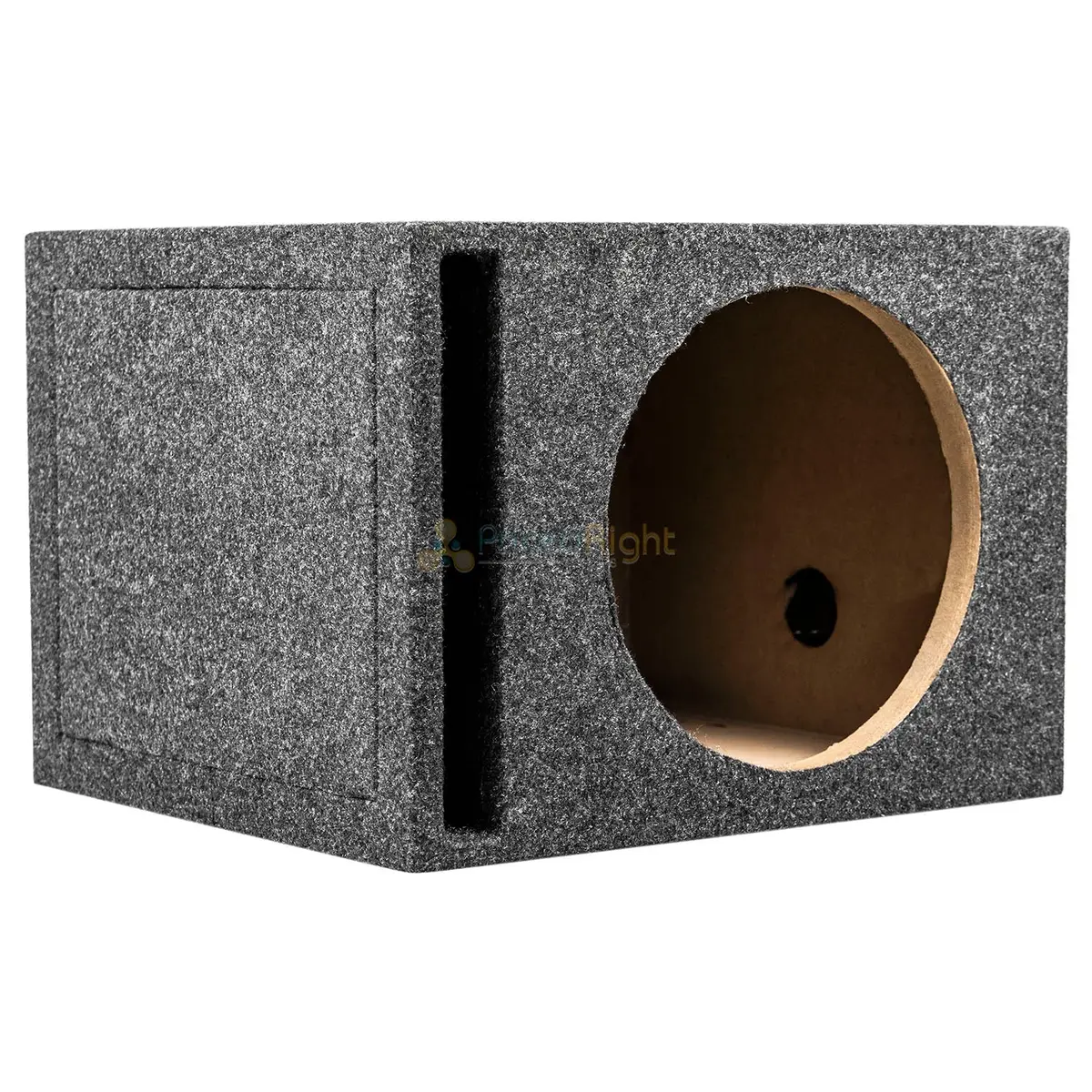 Single 10" Ported Subwoofer Box Enclosure 1" Mdf Vented Sub Box Ri Audio Ri207 1