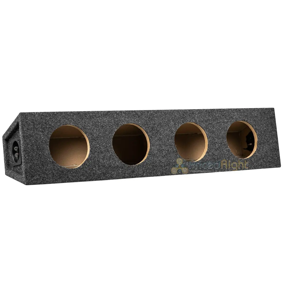 6.5" Speaker Box Enclosure 4 Four Hole High Quality Mdf And Carpet Construction 1