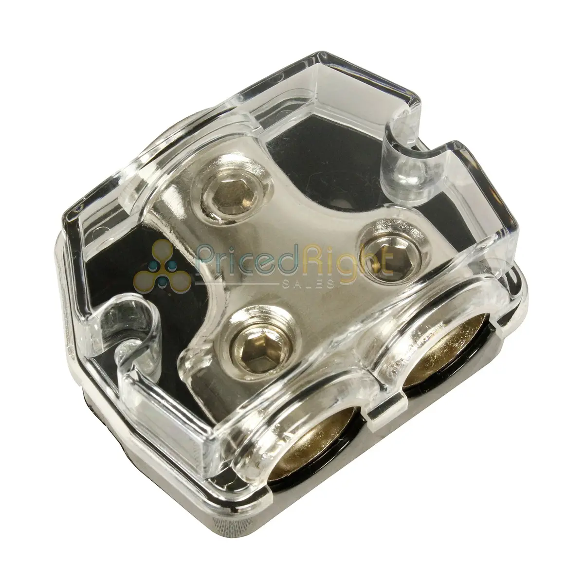 0 Gauge In Two 0/4 Gauge Out Car Audio Power Ground Distribution Block Ri Audio 1
