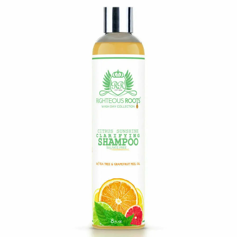 Righteous Roots: Citrus Sunshine Clarifying Shampoo 1