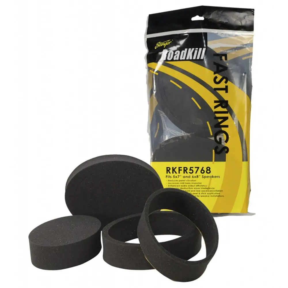 Stinger Roadkill 3 Piece Foam Rings For 5X7" Or 6X8" Inch Speakers Rkfr5768 1