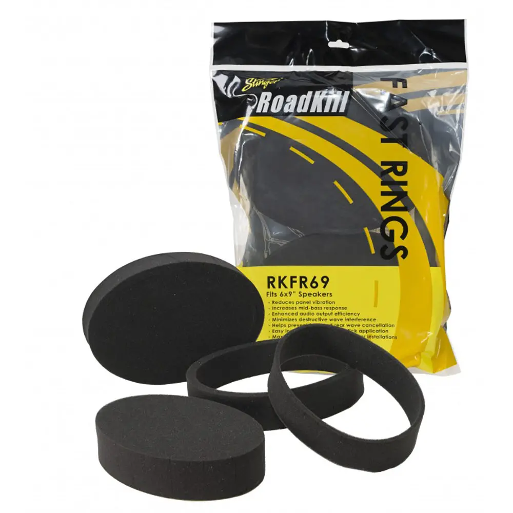 Stinger Roadkill 3 Piece Foam Fast Rings For 6X9" Inch Speakers Rkfr69 1