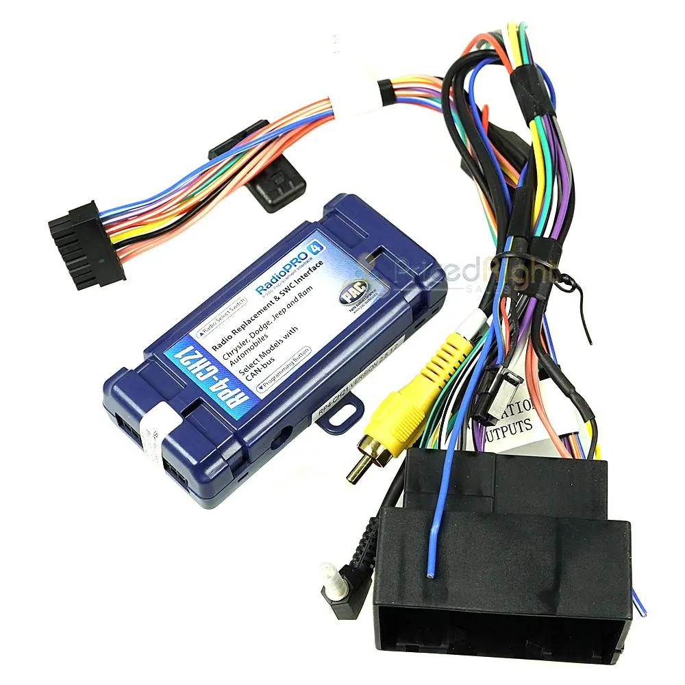 Pac Radio Replacement Interface Chrysler Dodge Jeep Ram & Select Models Rp4-Ch21 1