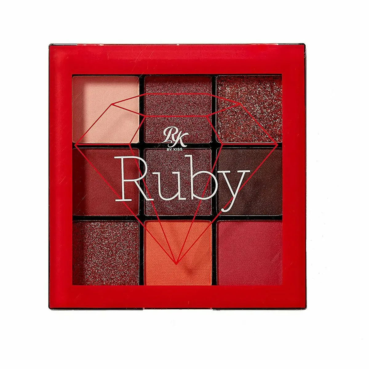 Ruby Kisses: 9 Color Eyeshadow Set 1