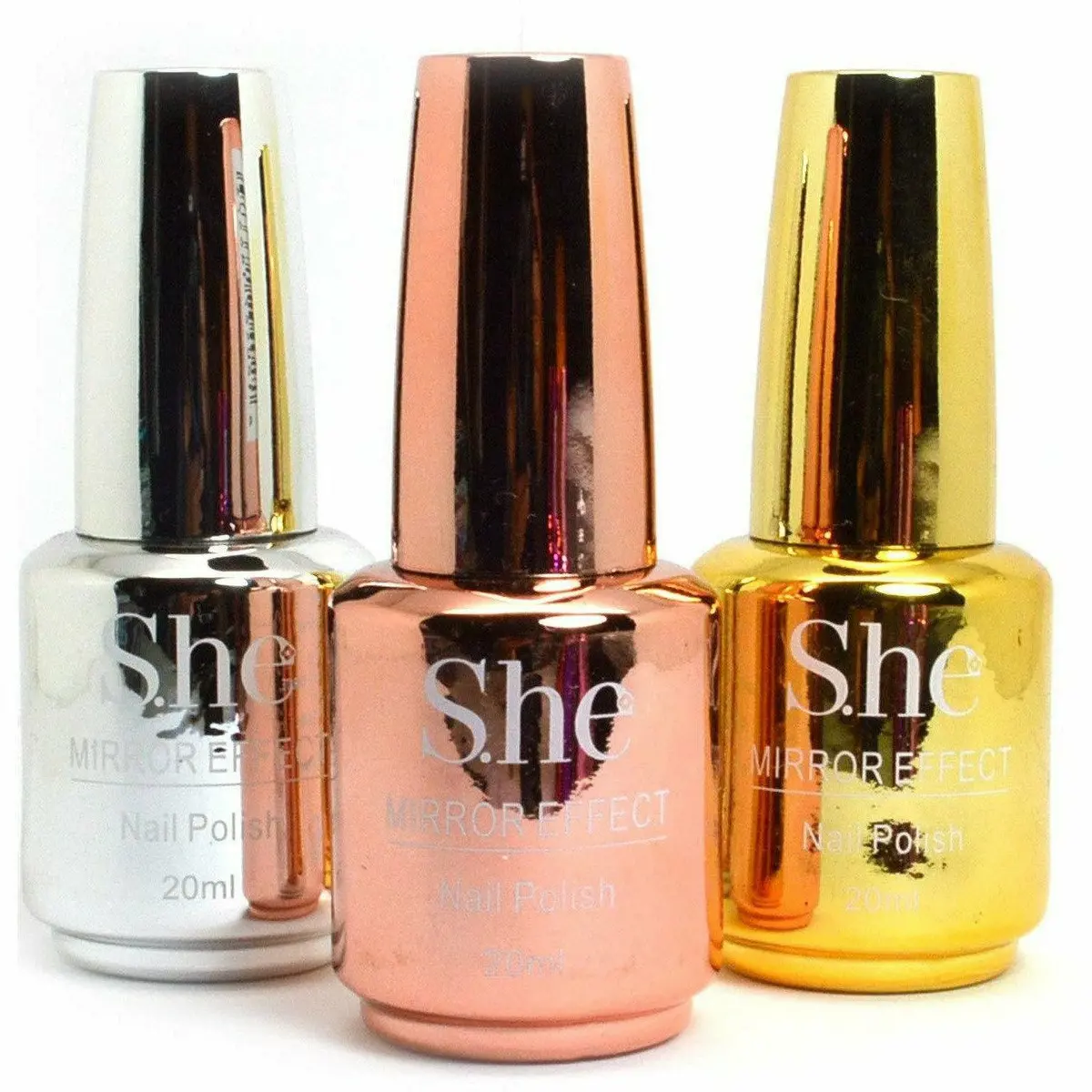 S.He: Mirror Effect Nail Polish 1