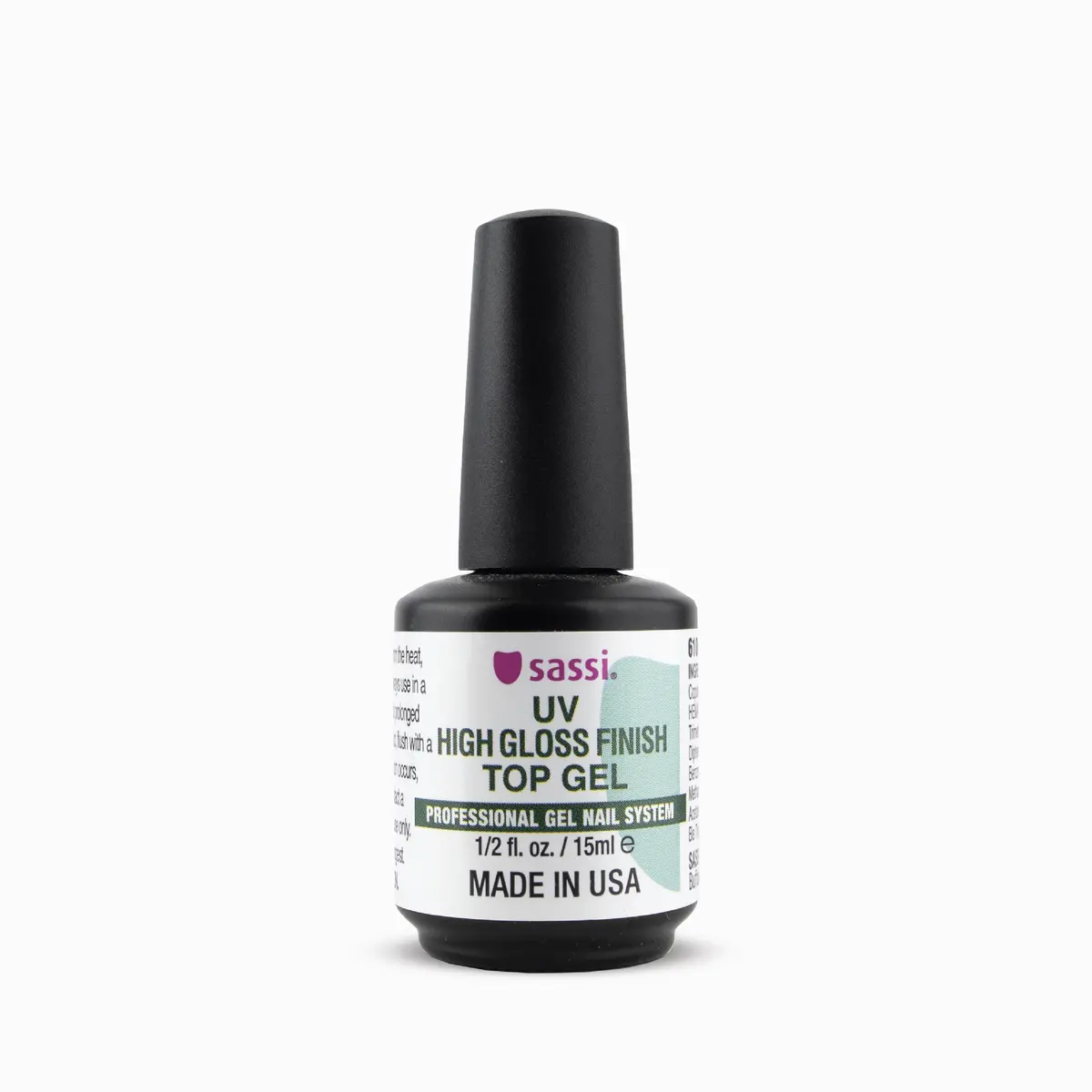 Sassi: Uv High Gloss Finish Top Gel 1