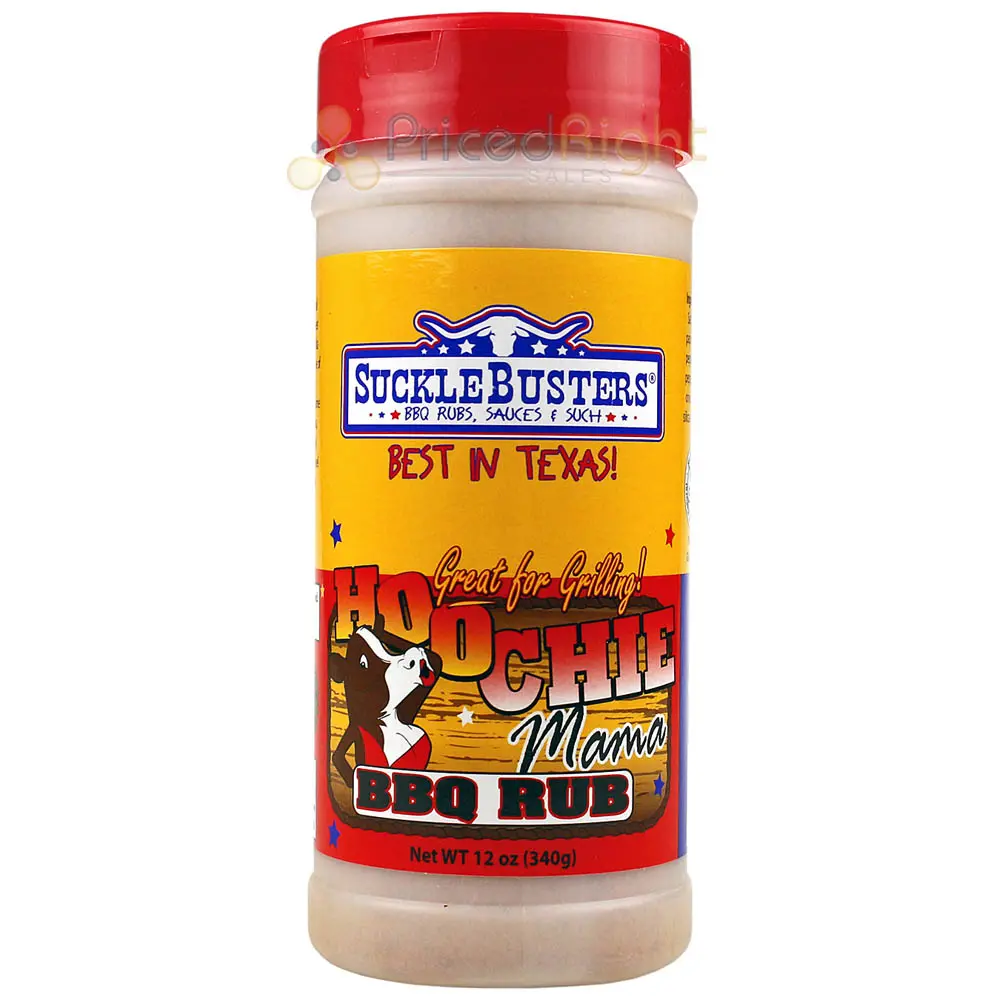 Sucklebusters Hoochie Mama Bbq Rub All Purpose Seasoning 12 Oz Sweet & Spicy 1