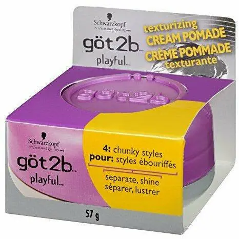 Göt2b: Playful Texturizing Cream Pomade 2Oz 1