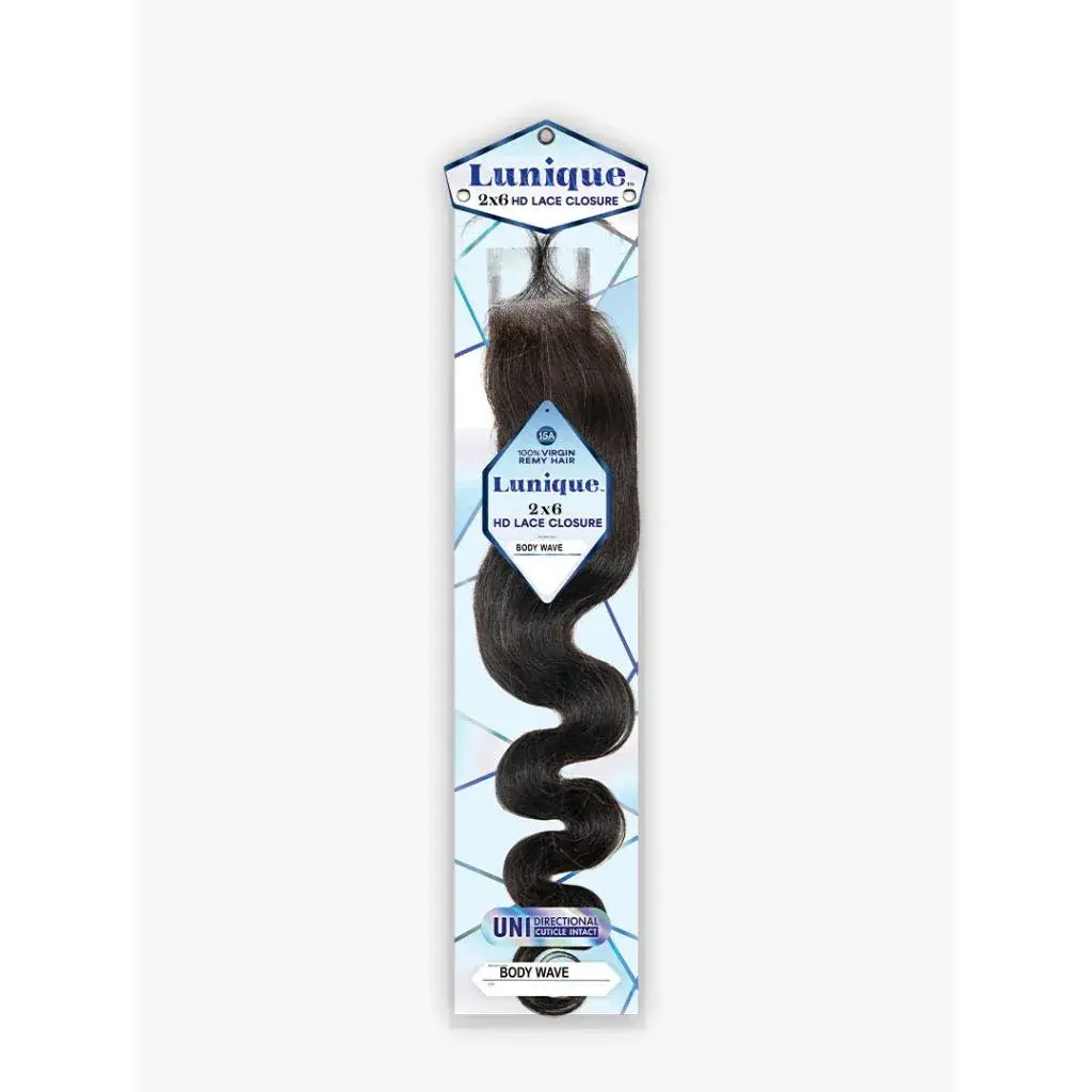 Sensationnel: Lunique 2X6 Hd Lace Closure Body Wave 1