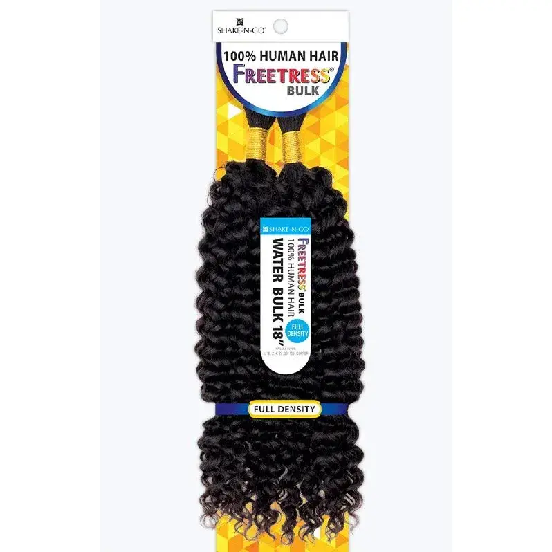 Shake N' Go: Freetress Water Bulk 18" 1