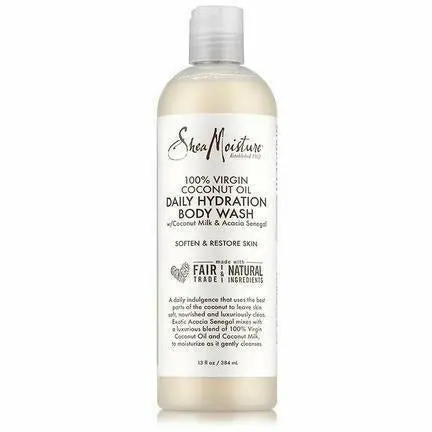 Shea Moisture: 100% Virgin Coconut Oil Daily Hydration Body Wash 13Oz 1