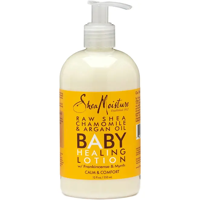 Shea Moisture: Baby Raw Shea Chamomile & Argan Oil Baby Healing Lotion 13Oz 1