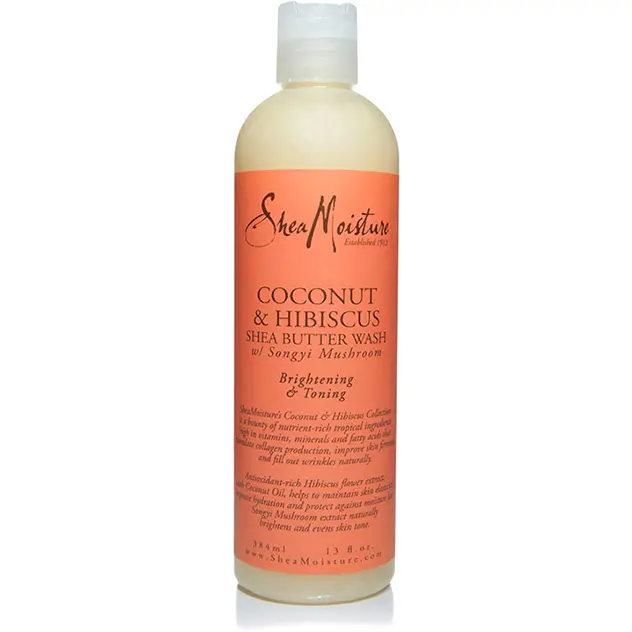 Shea Moisture: Coconut & Hibiscus Illuminating Body Wash 13Oz 1